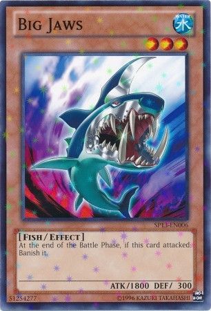 Big Jaws SP13 EN006 Starfoil Rare Unlimited Big Jaws SP13 EN006 Starfoil Rare Unlimited