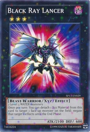 Black Ray Lancer SP13 EN029 Starfoil Rare Unlimited Black Ray Lancer SP13 EN029 Starfoil Rare Unlimited