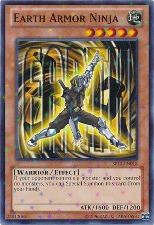 Earth Armor Ninja SP13 EN018 Starfoil Rare Unlimited Star Pack 2013 Unlimited Starfoil Singles Earth Armor Ninja SP13 EN018 Starfoil Rare Unlimited Star Pack 2013 Unlimited Starfoil Singles