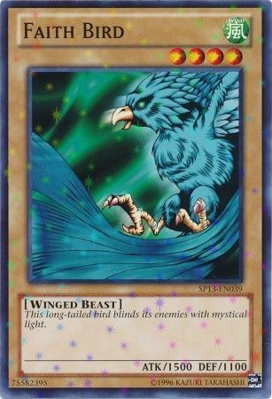 Faith Bird SP13 EN039 Starfoil Rare Unlimited Star Pack 2013 Unlimited Starfoil Singles Faith Bird SP13 EN039 Starfoil Rare Unlimited Star Pack 2013 Unlimited Starfoil Singles