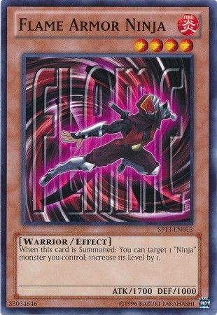 Flame Armor Ninja SP13 EN015 Common Unlimited Flame Armor Ninja SP13 EN015 Common Unlimited