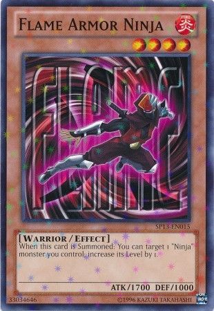 Flame Armor Ninja SP13 EN015 Starfoil Rare Unlimited Flame Armor Ninja SP13 EN015 Starfoil Rare Unlimited