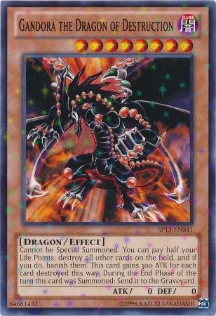 Gandora the Dragon of Destruction SP13 EN041 Starfoil Rare Unlimited Gandora the Dragon of Destruction SP13 EN041 Starfoil Rare Unlimited