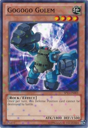 Gogogo Golem SP13 EN003 Starfoil Rare Unlimited Gogogo Golem SP13 EN003 Starfoil Rare Unlimited