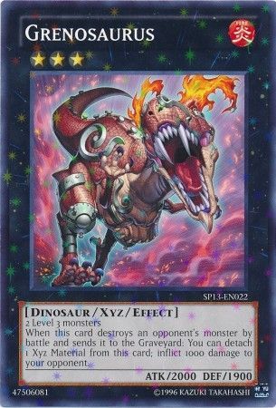 Grenosaurus SP13 EN022 Starfoil Rare Unlimited Grenosaurus SP13 EN022 Starfoil Rare Unlimited