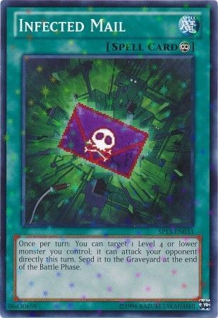 Infected Mail SP13 EN033 Starfoil Rare Unlimited Infected Mail SP13 EN033 Starfoil Rare Unlimited