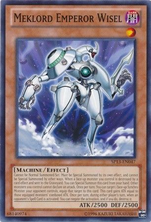 Meklord Emperor Wisel SP13 EN047 Common Unlimited Meklord Emperor Wisel SP13 EN047 Common Unlimited