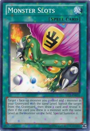 Monster Slots SP13 EN035 Starfoil Rare Unlimited Monster Slots SP13 EN035 Starfoil Rare Unlimited