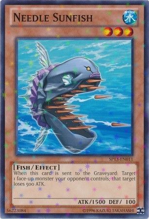 Needle Sunfish SP13 EN011 Starfoil Rare Unlimited Needle Sunfish SP13 EN011 Starfoil Rare Unlimited