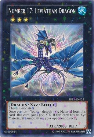 Number 17 Leviathan Dragon SP13 EN023 Starfoil Rare Unlimited Number 17 Leviathan Dragon SP13 EN023 Starfoil Rare Unlimited
