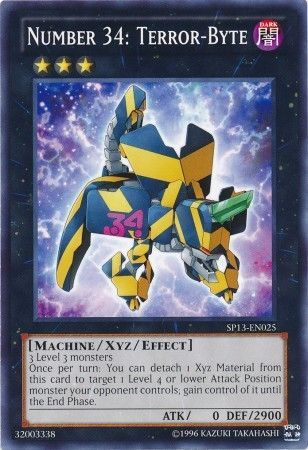 Number 34 Terror Byte SP13 EN025 Common Unlimited Number 34 Terror Byte SP13 EN025 Common Unlimited