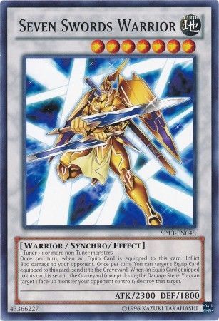Seven Swords Warrior SP13 EN048 Common Unlimited Seven Swords Warrior SP13 EN048 Common Unlimited
