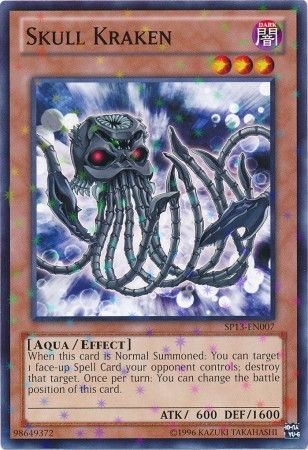 Skull Kraken SP13 EN007 Starfoil Rare Unlimited Skull Kraken SP13 EN007 Starfoil Rare Unlimited
