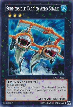 Submersible Carrier Aero Shark SP13 EN024 Starfoil Rare Unlimited Submersible Carrier Aero Shark SP13 EN024 Starfoil Rare Unlimited