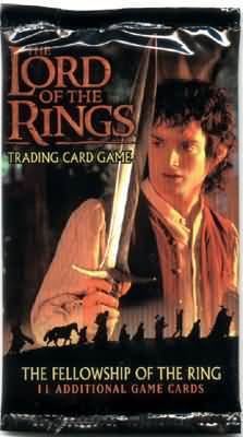 The Fellowship of the Ring Booster Pack 11 Cards LoTR Lord of the Rings Sealed Product The Fellowship of the Ring Booster Pack 11 Cards LoTR Lord of the Rings Sealed Product