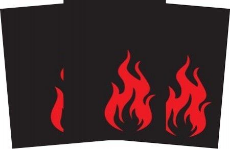 Legion Supplies Iconic Fire 50ct Standard Sized Sleeves LGNART120 Sleeves Legion Supplies Iconic Fire 50ct Standard Sized Sleeves LGNART120 Sleeves