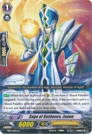 Sage of Guidance Zenon EB01 014EN Rare R Extra Booster 1 Comic Style Singles Sage of Guidance Zenon EB01 014EN Rare R Extra Booster 1 Comic Style Singles