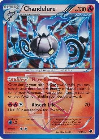 Chandelure, Lost Thunder, TCG Card Database