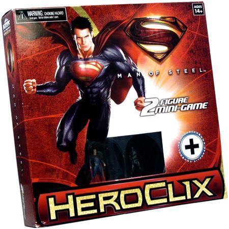 Man of Steel Mini Game DC Heroclix Heroclix Sealed Product Man of Steel Mini Game DC Heroclix Heroclix Sealed Product