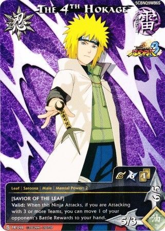 The 4th Hokage Savior of the Leaf PR 096 Ultimate Ninja Storm 3 Promo Naruto CCG Promos The 4th Hokage Savior of the Leaf PR 096 Ultimate Ninja Storm 3 Promo Naruto CCG Promos