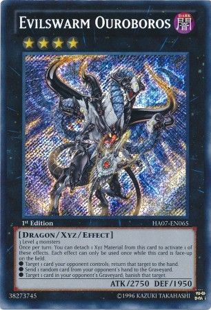 Evilswarm Ouroboros HA07 EN065 Secret Rare 1st Edition Hidden Arsenal 7 Knight of Stars 1st Edition Singles Evilswarm Ouroboros HA07 EN065 Secret Rare 1st Edition Hidden Arsenal 7 Knight of Stars 1st Edition Singles