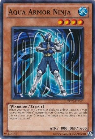 Aqua Armor Ninja ORCS EN015 Common Unlimited Order of Chaos Unlimited Singles Aqua Armor Ninja ORCS EN015 Common Unlimited Order of Chaos Unlimited Singles