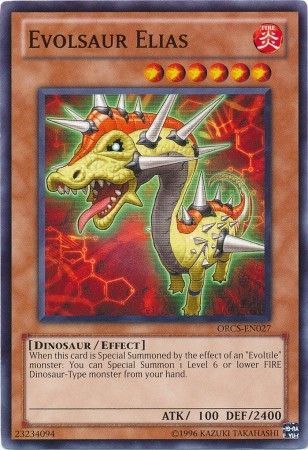 Evolsaur Elias ORCS EN027 Common Unlimited Order of Chaos Unlimited Singles Evolsaur Elias ORCS EN027 Common Unlimited Order of Chaos Unlimited Singles