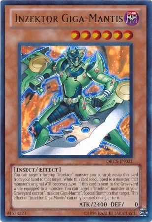 Inzektor Giga Mantis ORCS EN021 Ultra Rare Unlimited Inzektor Giga Mantis ORCS EN021 Ultra Rare Unlimited