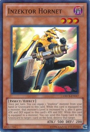 Inzektor Hornet ORCS EN017 Super Rare Unlimited Inzektor Hornet ORCS EN017 Super Rare Unlimited