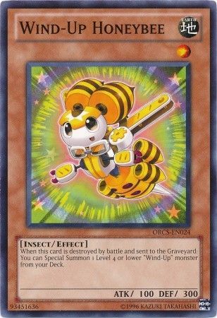 Wind Up Honeybee ORCS EN024 Common Unlimited Order of Chaos Unlimited Singles Wind Up Honeybee ORCS EN024 Common Unlimited Order of Chaos Unlimited Singles