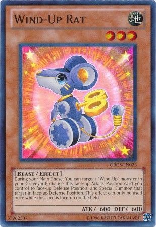 Wind Up Rat ORCS EN023 Super Rare Unlimited Order of Chaos Unlimited Singles Wind Up Rat ORCS EN023 Super Rare Unlimited Order of Chaos Unlimited Singles