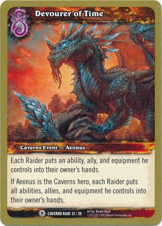 Devourer of Time Caverns Raid 31 39 Common WoW Caverns of Time Raid Deck Singles Devourer of Time Caverns Raid 31 39 Common WoW Caverns of Time Raid Deck Singles