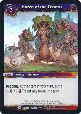 March of the Treants Caverns Treasure 7 70 Foil Common WoW Caverns of Time Treasure Pack Singles March of the Treants Caverns Treasure 7 70 Foil Common WoW Caverns of Time Treasure Pack Singles