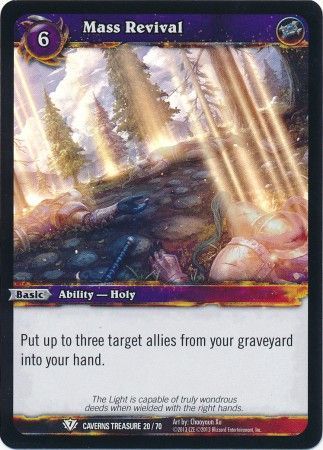 Mass Revival Caverns Treasure 20 70 Foil Common WoW Caverns of Time Treasure Pack Singles Mass Revival Caverns Treasure 20 70 Foil Common WoW Caverns of Time Treasure Pack Singles