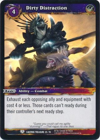 Dirty Distraction Caverns Treasure 25 70 Foil Common WoW Caverns of Time Treasure Pack Singles Dirty Distraction Caverns Treasure 25 70 Foil Common WoW Caverns of Time Treasure Pack Singles