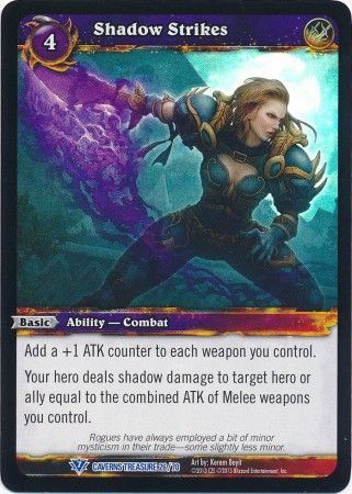 Shadow Strikes Caverns Treasure 26 70 Foil Rare WoW Caverns of Time Treasure Pack Singles Shadow Strikes Caverns Treasure 26 70 Foil Rare WoW Caverns of Time Treasure Pack Singles