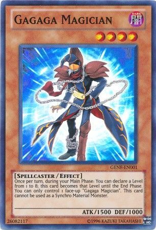Gagaga Magician GENF EN001 Super Rare Unlimited Gagaga Magician GENF EN001 Super Rare Unlimited