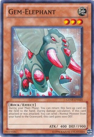 Gem Elephant GENF EN025 Common Unlimited Generation Force Unlimited Singles Gem Elephant GENF EN025 Common Unlimited Generation Force Unlimited Singles