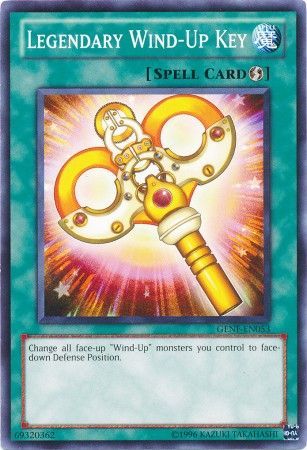 Legendary Wind Up Key GENF EN053 Common Unlimited Legendary Wind Up Key GENF EN053 Common Unlimited