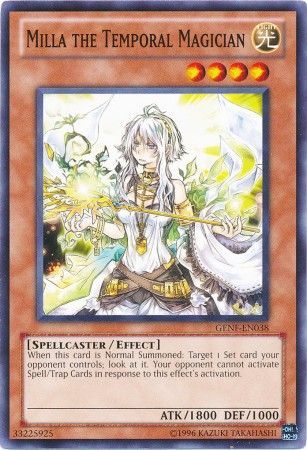 Milla the Temporal Magician GENF EN038 Common Unlimited Generation Force Unlimited Singles Milla the Temporal Magician GENF EN038 Common Unlimited Generation Force Unlimited Singles