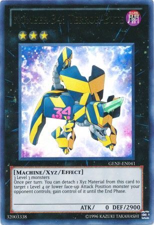 Number 34 Terror Byte GENF EN041 Ultra Rare Unlimited Generation Force Unlimited Singles Number 34 Terror Byte GENF EN041 Ultra Rare Unlimited Generation Force Unlimited Singles