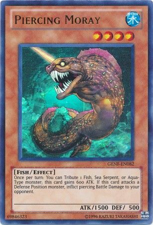 Piercing Moray GENF EN082 Ultra Rare Unlimited Piercing Moray GENF EN082 Ultra Rare Unlimited