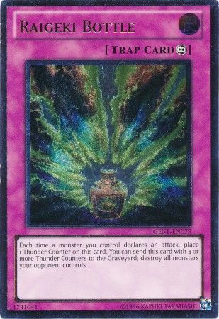 Ultimate Rare Raigeki Bottle GENF EN079 Unlimited Ultimate Rare Raigeki Bottle GENF EN079 Unlimited