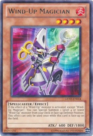 Wind Up Magician GENF EN014 Rare Unlimited Wind Up Magician GENF EN014 Rare Unlimited