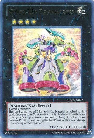 Wind Up Zenmaister GENF EN042 Ultra Rare Unlimited Wind Up Zenmaister GENF EN042 Ultra Rare Unlimited