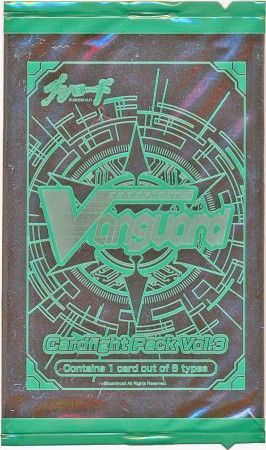Cardfight Pack Vol 3 Promo Pack Cardfight Vanguard CardFight Vanguard Sealed Product Cardfight Pack Vol 3 Promo Pack Cardfight Vanguard CardFight Vanguard Sealed Product