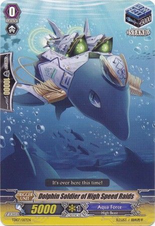 Dolphin Soldier of High Speed Raids TD07 017EN Trial Deck 7 Descendants of the Marine Emperor Singles Dolphin Soldier of High Speed Raids TD07 017EN Trial Deck 7 Descendants of the Marine Emperor Singles