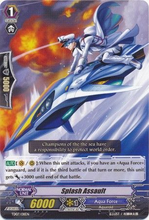 Splash Assault TD07 011EN Trial Deck 7 Descendants of the Marine Emperor Singles Splash Assault TD07 011EN Trial Deck 7 Descendants of the Marine Emperor Singles