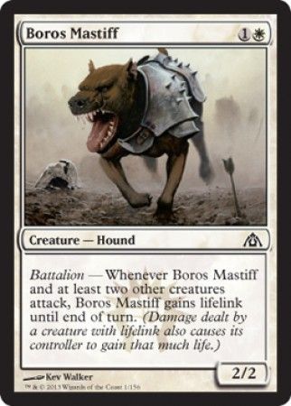 Boros Mastiff Dragon s Maze Singles Boros Mastiff Dragon s Maze Singles