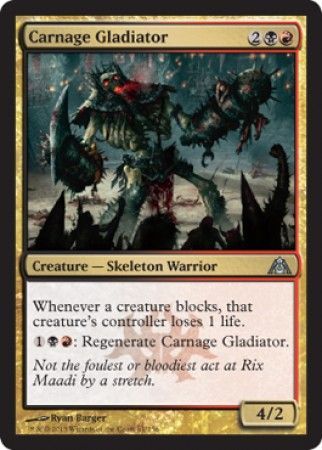 Carnage Gladiator Dragon s Maze Singles Carnage Gladiator Dragon s Maze Singles